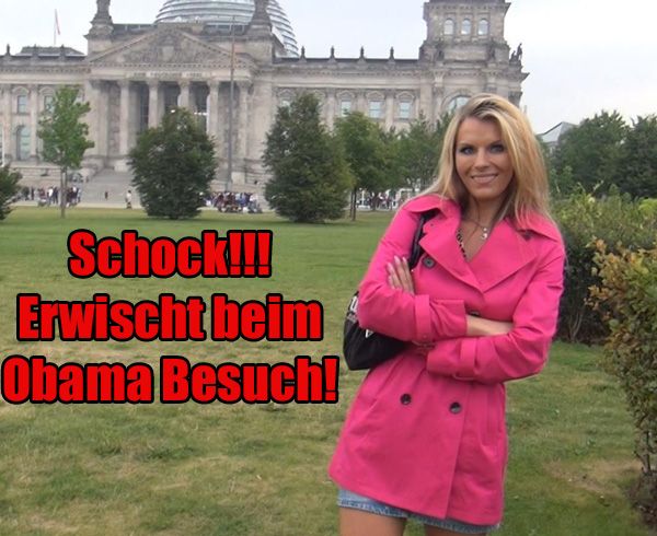 SCHOCK!!! Erwischt beim Obama Besuch!