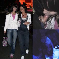 ******** zu viert in Public
